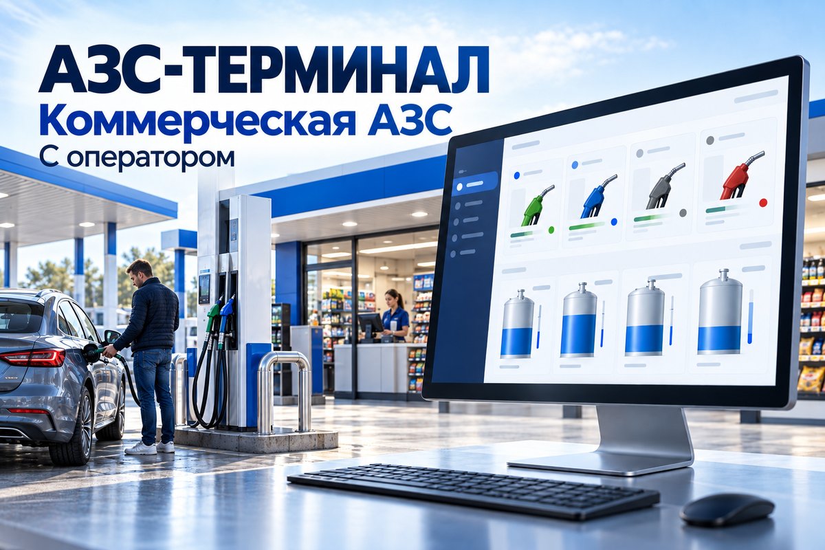 АЗС-Терминал Коммерческий: оператор